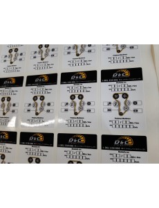 Etiquetas Manutenção de Correia de Distribuição - 100 Unidades